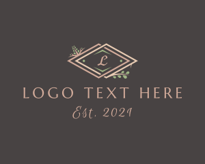 Wooden - Forest Leaf Boutique logo design