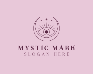 Mystical Eye Bohemian logo design