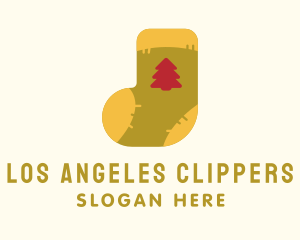 Christmas Tree Sock  Logo