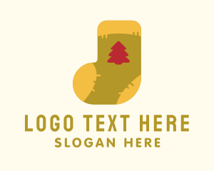 Christmas Tree Sock  Logo