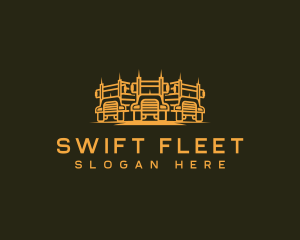 Fleet - Operational Truck Fleet logo design