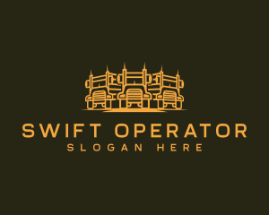 Operational Truck Fleet logo design