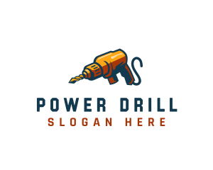 Drill Builder Tool logo design