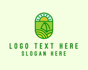 Sustainability - Natural Sustainable Plant logo design