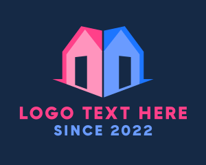 Residential - Multicolor Housing Realty logo design