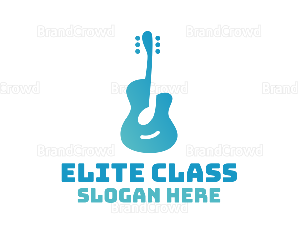 Blue Guitar Note Logo