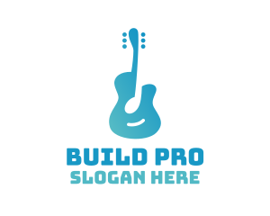 Blue Guitar Note Logo