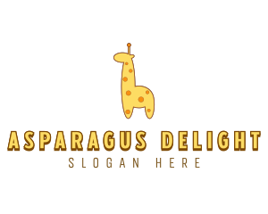 Cute Giraffe Toy logo design