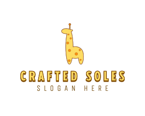 Cute Giraffe Toy logo design