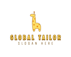 Cute Giraffe Toy logo design