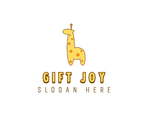 Cute Giraffe Toy logo design