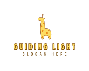 Cute Giraffe Toy logo design