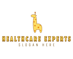 Cute Giraffe Toy logo design