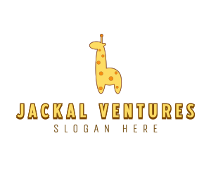 Cute Giraffe Toy logo design