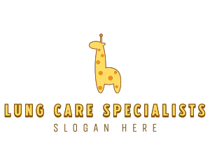 Cute Giraffe Toy logo design