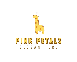 Cute Giraffe Toy logo design