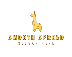 Cute Giraffe Toy logo design