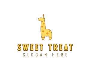 Cute Giraffe Toy logo design