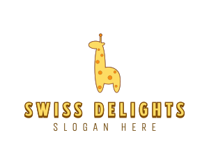 Cute Giraffe Toy logo design