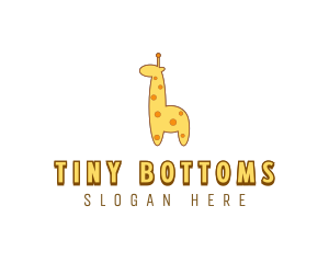 Cute Giraffe Toy logo design