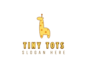 Babysitter - Cute Giraffe Toy logo design