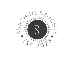 Sunshine - Cool Sunshine Cafe logo design