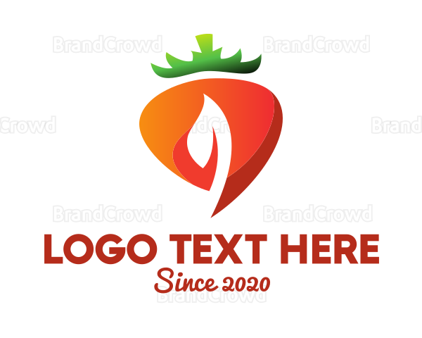 Fresh Organic Carrot Logo