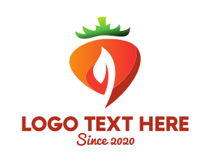 Supermarket - Fresh Organic Carrot logo design