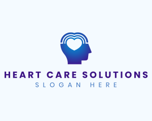 Brain Heart Wellness logo design