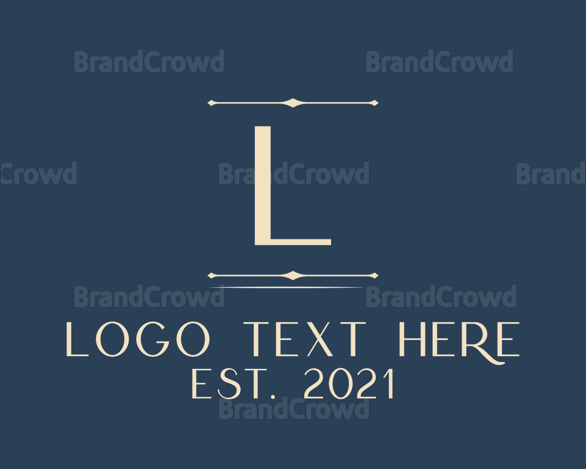 Minimalist Classic Letter Logo