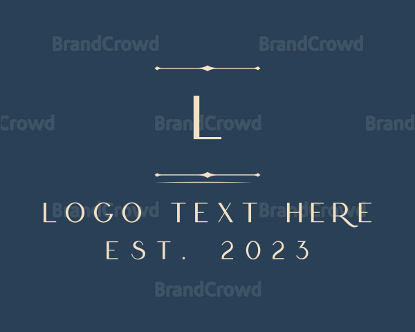 Luxury Jewelry Boutique Logo