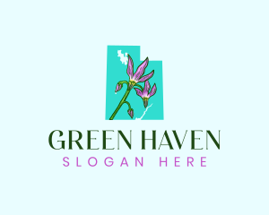 Utah Floral Garden logo design