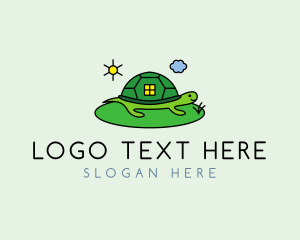 Preschooler - Turtle House Nature logo design