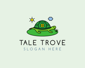 Storybook - Turtle House Nature logo design