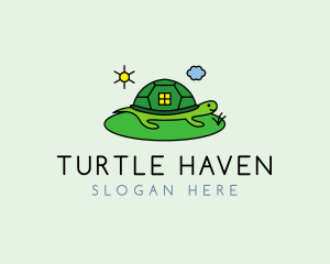 Turtle House Nature logo design