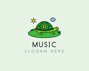 Preschooler - Turtle House Nature logo design