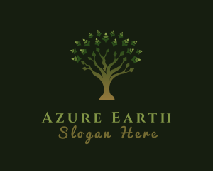 Green Tree Nature logo design