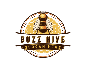 Hive - Insect Bee Hive logo design