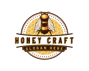 Mead - Insect Bee Hive logo design