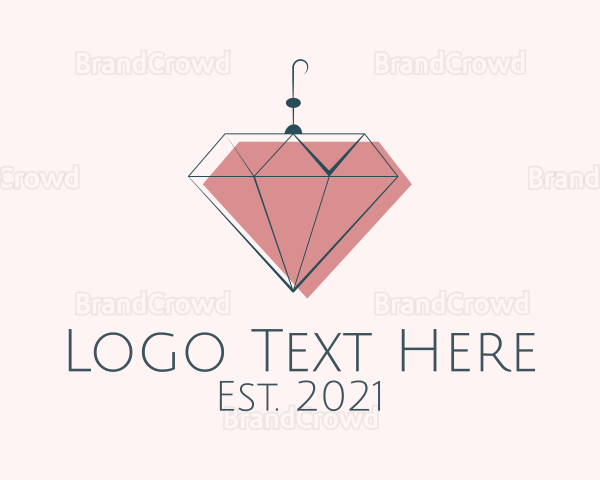 Elegant Diamond Earring Logo