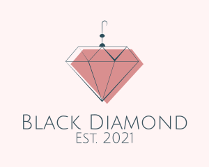 Elegant Diamond Earring  logo design