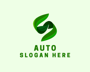 Vegetable - Natural Leaf Letter S logo design