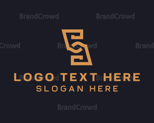 Modern ELegant Letter S Logo