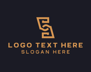 Cultural - Modern ELegant Letter S logo design