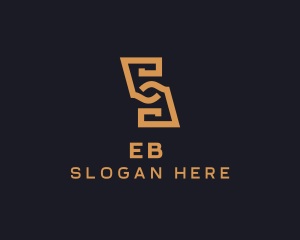Egyptian - Modern ELegant Letter S logo design
