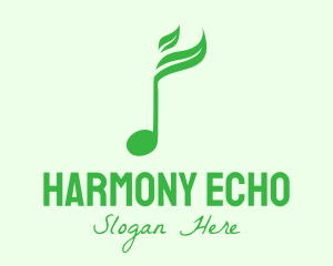 Chorus - Green Nature Music Sound logo design