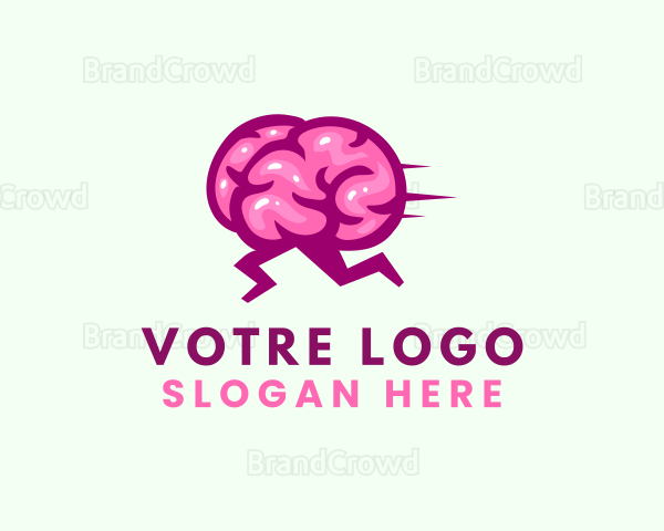 Running Brain Quiz Logo