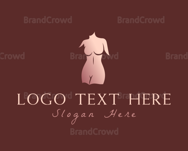 Erotic Female Body Logo