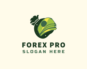 Forex - Money Cash Bill logo design