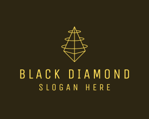 Yellow Diamond Security  logo design